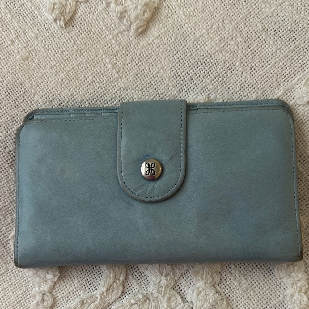 HOBO Classic Blue Wallet
